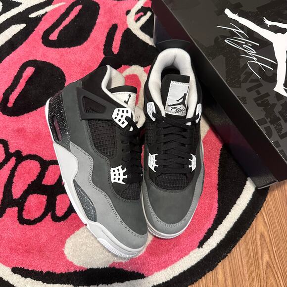 Jordan 4 Retro Fear (2024) - Size 11.5 - Brand New - Picture 1 of 8